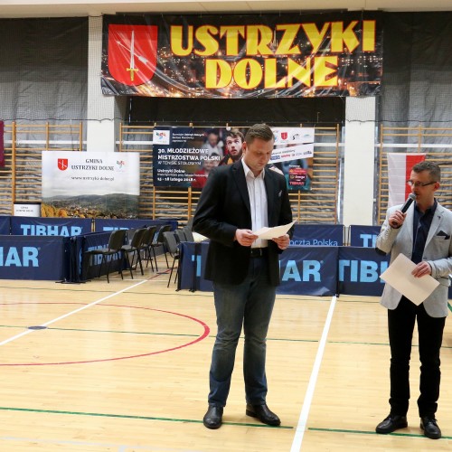 Otwarcie 30. Młodzieżowych Mistrzostw Polski w tenisie stołowym